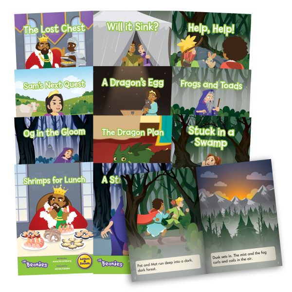 The Beanies HiLo Set 1 Decodable Readers - Blends (Phase 4) Online