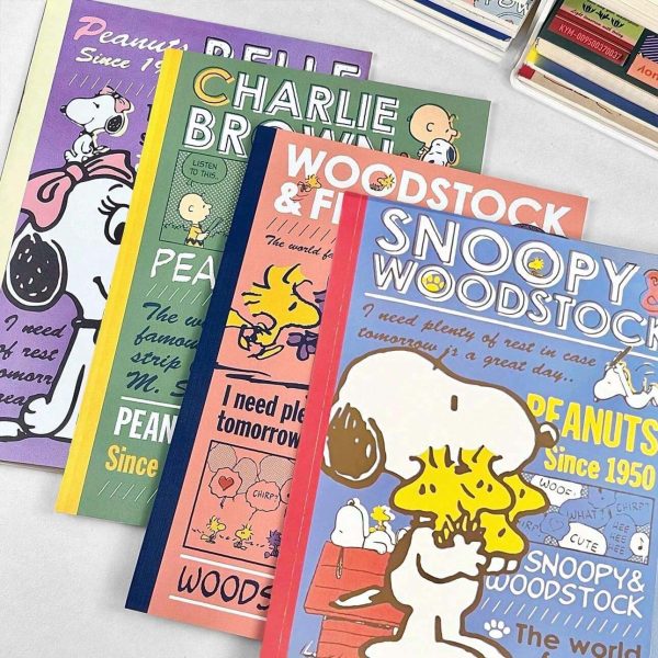 Peanuts Snoopy B5 Notebook - Limited Comics Series Discount