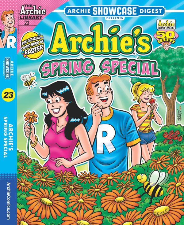Archie - Archie Showcase Digest 25.04.11: World Of Archie Jumbo Comics, The Archie Library #23, Join Archie, Jughead, Betty & Veronica, Spring Special, Filled With Flowery, Fun Stories! For Discount