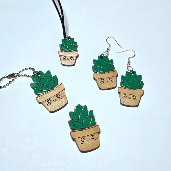 Super Succulent Accessories (Set of 4) Online Sale