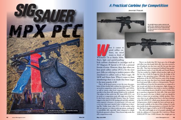 Rifle - May 2025: The Great Debate: Control Round Feed vs. Push Feed Bolt Actions, Rifle Suppressors, SIG Sauer MPX PCC, Benelli Lupo HPR In 308 Winchester, 22 Creedmoor In South Africa & More! Supply - Image 4
