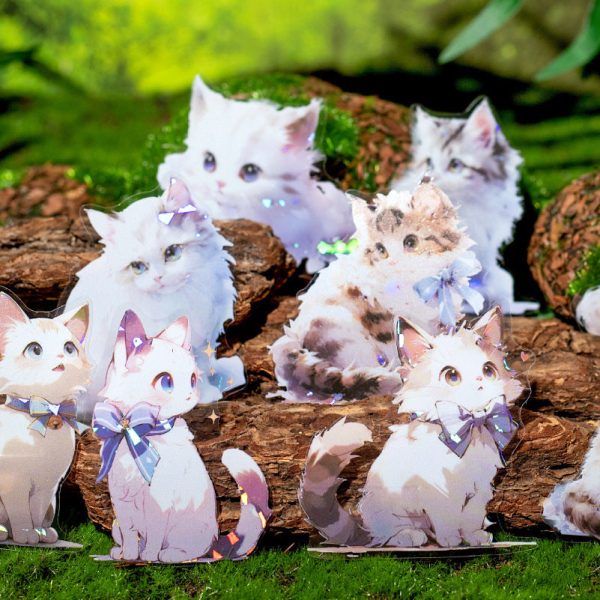 Blossom Animal Delight Holo Stickers - Limited Stock on Sale