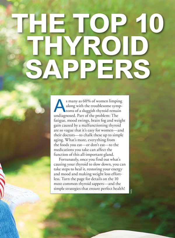 First For Woman Specials - Heal Your Thyroid: Guide To Metabolism Gland, Cure Depression, Reverse Thinning Hair, Burn 2x Fat Fast, All-Day Energy, End Brain Fog, Lose Weight, Recipes, Quizzes & More! Fashion - Image 5