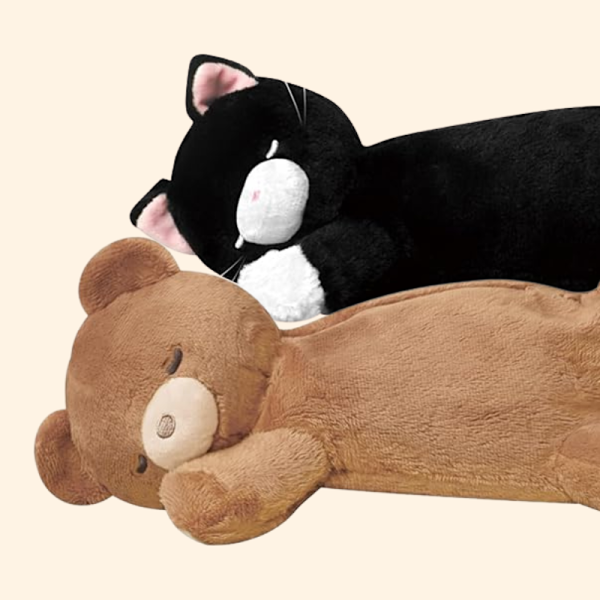 Kamio Japan Sleepy Critters Plush Pencil Case on Sale - Image 2