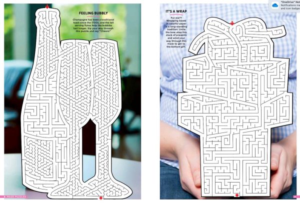 Best Of Brain Fun - Mazes: 48 Puzzles for All Skill Levels with 6 Sections of Fun! Challenge Readers and Elevates the  Maze Craze  to a Whole New Level with Real Life Images! Fashion - Image 3
