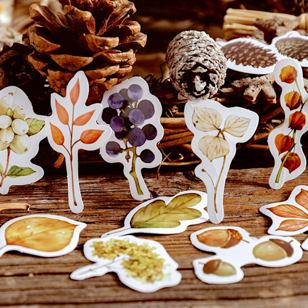 Forest Plants Paper Stickers Discount - Image 3
