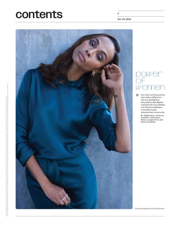 Variety - 24.10.23 Edition: Power Of Women, Zoe Saldaña, Amy Adams, Bela Bajaria, Carol Burnett & 78 Other Trailblazers Making A Difference In The Entertainment Community, Fans Mourn Liam Payne & More Cheap - Image 3