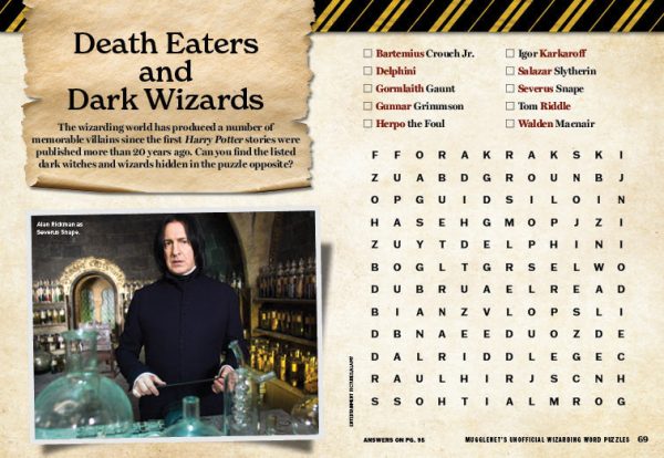 MuggleNet - Wizarding Word Puzzles (Digest Size) Supply - Image 2