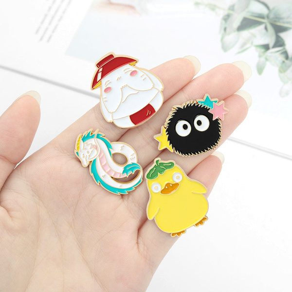 Hayao Miyazaki Enamel Pin - Spirited Away Supply - Image 2