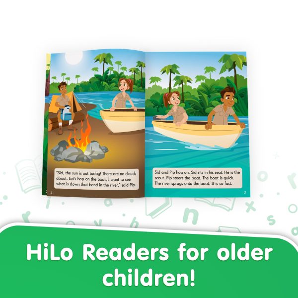 The Beanies - HiLo Set 2 Decodable Readers - Phase 6 - 6 pack For Sale - Image 3
