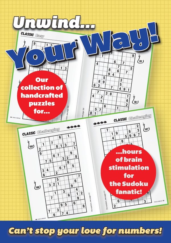 Take a Break - Hooked on Sudoku #1 on Sale - Image 2
