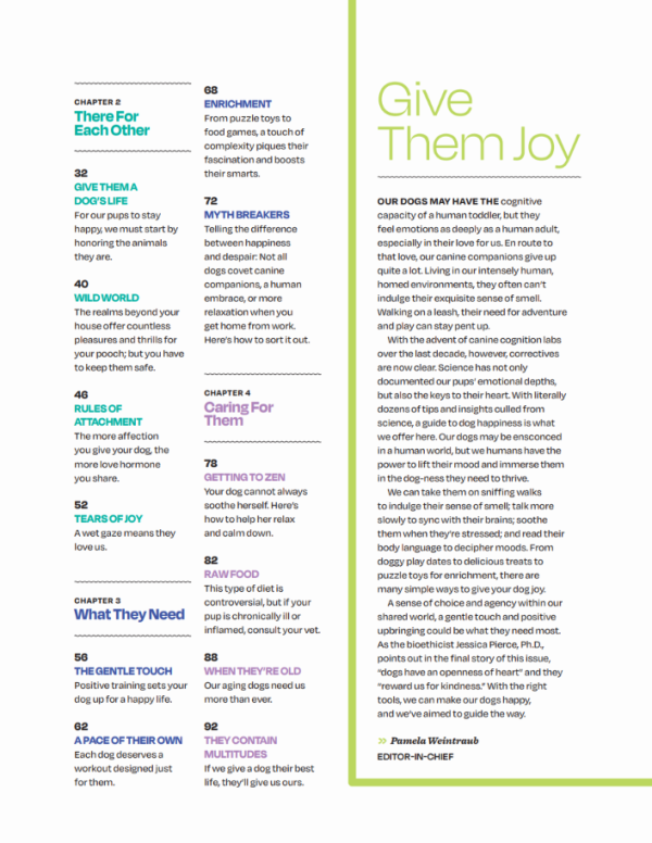 Inside Your Dog s Mind - The Happiness Issue: The Art Of Adventure & Play, Tips & Techniques To Fill Your Furry Friend s Lives With Joy, Playtime, Proper Nutrition, Return Gestures Of Love & More! Fashion - Image 3