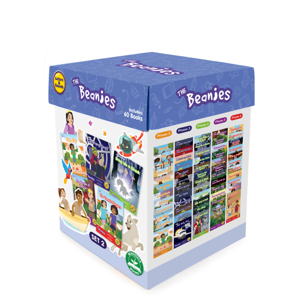 The Beanies - HiLo Set 2 Decodable Readers - Phase 6 - 6 pack For Sale - Image 5