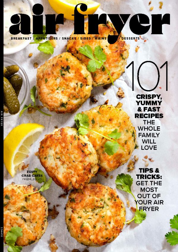 Air Fryer - 101 Recipes: 100 Pages Of Appliance Tips & Tricks, Hacks, Techniques, Healthy Snacks, Easy Breakfast, Pancakes, Sides, Family Dinners, Quick Appetizers, Wings, Crab Cakes & Desserts! For Discount