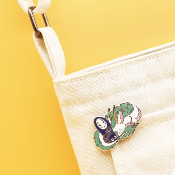 Spirited Away Enamel Pin on Sale - Image 4