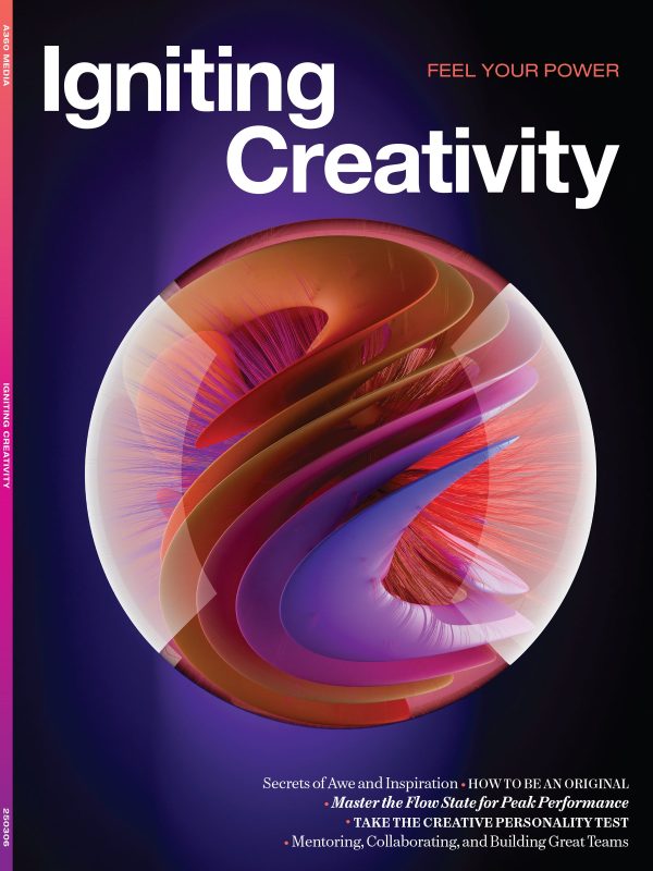 Igniting Creativity - Feel Your Power: Secrets Of Awe & Inspiration, How To Be Original, A Space Of Your Own, Peak Performance, Build Teams, Collaborate, Take A Creative Personality Test & More! Hot on Sale