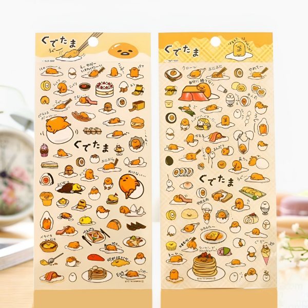 Gudetama Lazy Egg Stickers Discount