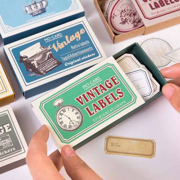 Vintage Label Stickers - Tickets For Cheap - Image 2