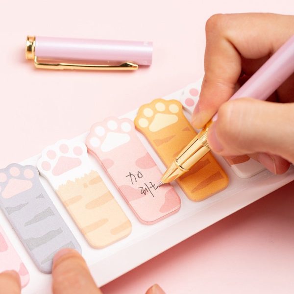 Cat Paw Sticky Notes Sale - Image 3