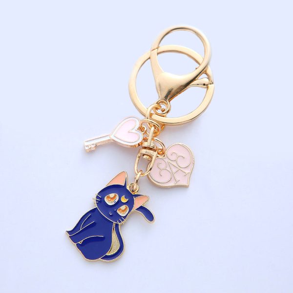 Sailor Moon Pendant Keychain Online Hot Sale - Image 3