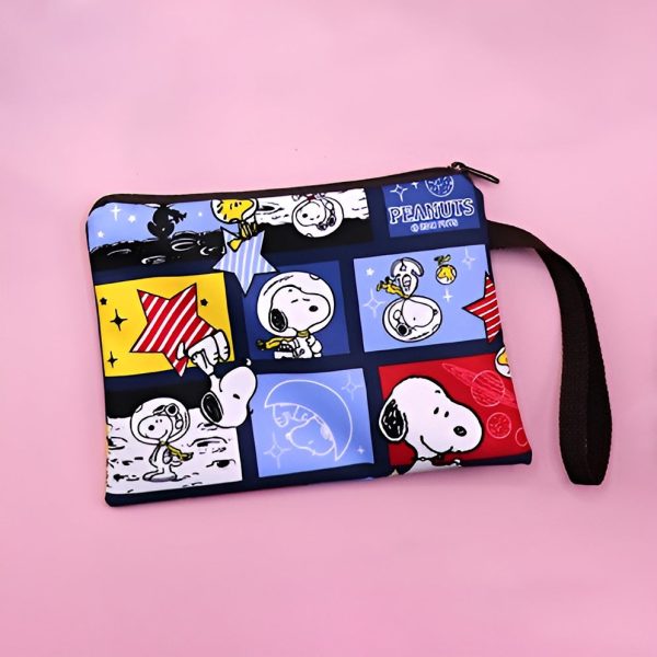 Peanuts Snoopy Travel Pouch - Discovering The Universe Fashion - Image 2