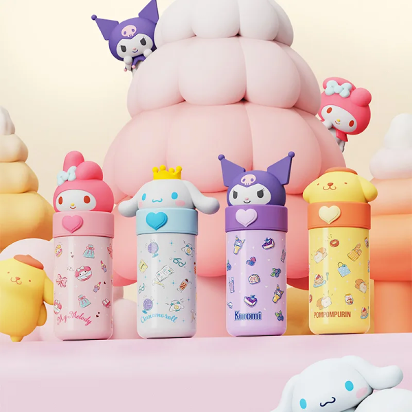 Sanrio Stainless Steel Thermos - Kawaii Creatures Online Hot Sale - Image 2