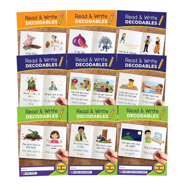 Read & Write Decodables Set A Hot on Sale