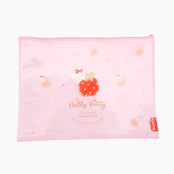 Hello Kitty Strawberry Zipper Pouch Online Hot Sale - Image 2
