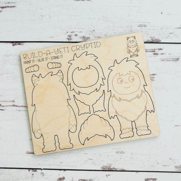 Build a Yeti Cryptid Pop-Out Card Online now - Image 4