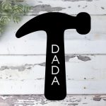 Dada Hammer Graphic - Father s Day Graphic for Handyman Dad Fashion - Image 3