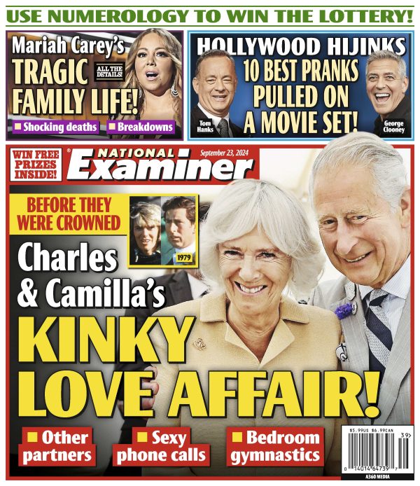 National Examiner - 09.23.24 Charles and Camilla s Kinky Love Affair Discount