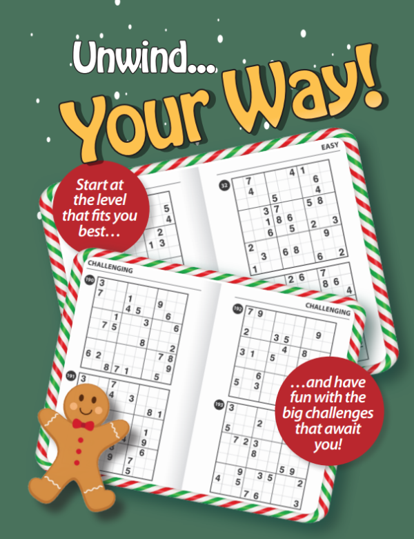 Take a Break - Sudoku: Tiny Take-Along, World s Best Puzzles Christmas, Unwind, Unplug, Have Fun, Recharge & Solve! Cheap - Image 2