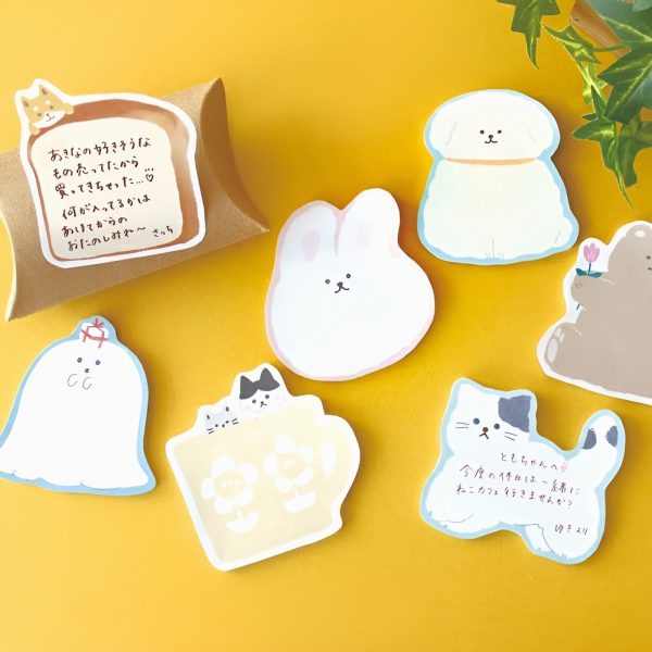 Furukawashiko Katanuki Fusen Sticky Notes - Shimanaga Bird Supply - Image 3