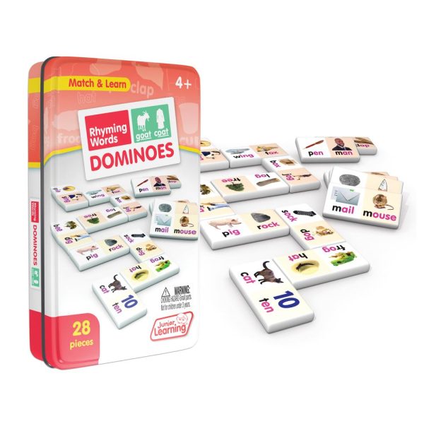 Rhyming Words Dominoes Fashion