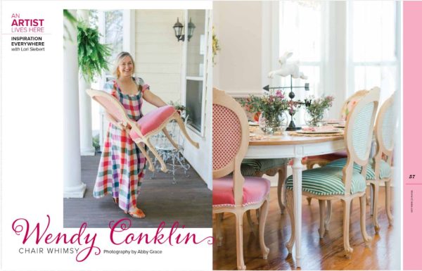 Where Women Create - Spring 2024: Inspiring Work Spaces, Artists, Instructors, Designers, Authors, Holly Capelle, Cara Fox, Geninne D Zlatkis, Rachna Gardodia, Sandy King, Art Of Business & More! Fashion - Image 4