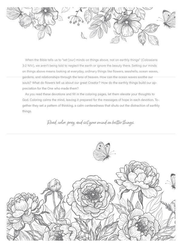 Dayspring - Everyday Faith Mindful Coloring: 56 Stunning Designs To Color, Devotional Coloring Book, Bible Verses, Prayers, Mindfulness, Spirituality, Deepen Connection With God, Calming & Soothing! For Cheap - Image 3