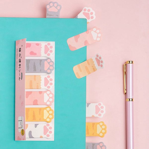 Cat Paw Sticky Notes Sale - Image 5