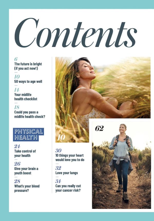 How To Live Longer - 30+ Recipes, Get Strong & Healthy, Mental Health, Blue Zones, Age Well, Midlife Checklist, Prevent Diseases, Diets, Week-By-Week Walking, Swimming, Strength Training & Yoga Plans! on Sale - Image 2