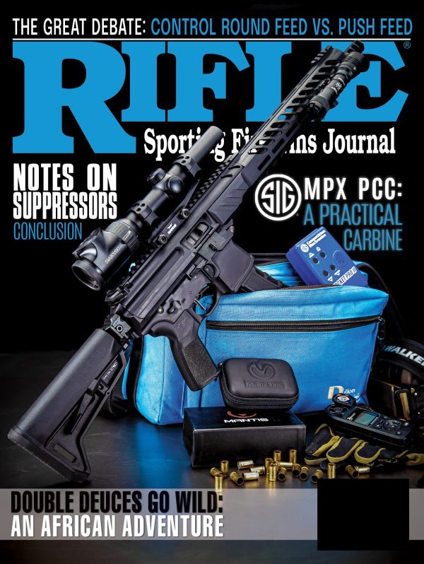 Rifle - May 2025: The Great Debate: Control Round Feed vs. Push Feed Bolt Actions, Rifle Suppressors, SIG Sauer MPX PCC, Benelli Lupo HPR In 308 Winchester, 22 Creedmoor In South Africa & More! Supply