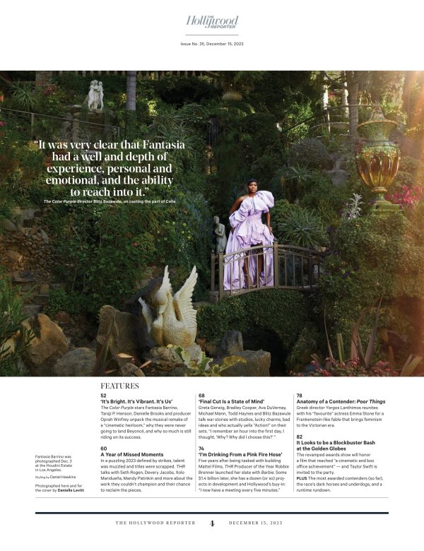 The Hollywood Reporter - 23.12.15 Edition: Divine Sisterhood Of The Color Purple, Fantasia Barrino, Oprah Winfrey, Taraji P. Henson & Danielle Brooks Unpack What Kept Them From Landing Beyoncé & More! Online now - Image 2