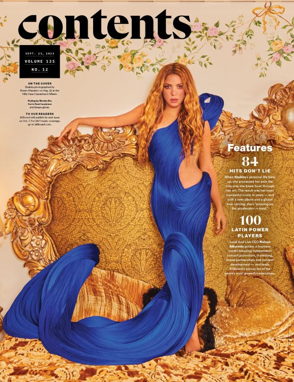 Billboard - 23.09.23 Edition: Latin Power Players, Hits Don’t Lie, Shakira Channeled Her Pain Into Music & Struck Gold, The TikTok Billboard Top 50, The Guide To Latin Music Week, Marshmello & More! on Sale - Image 2
