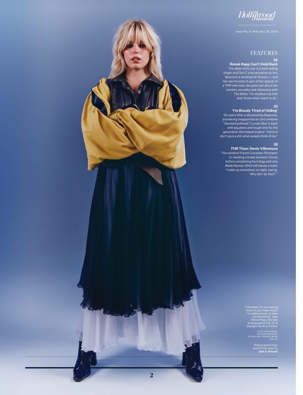 The Hollywood Reporter - 24.02.28 Edition: Reneé Rapp Mean Girls Breakout & Pop Star On Anxiety, Sexuality, Beyoncé Sending Her Flowers & Justin Bieber Obsession, Final Collapse Of Vice News & More! Online Hot Sale - Image 2