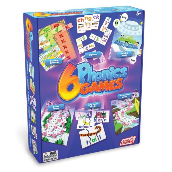 6 Phonics Games Discount
