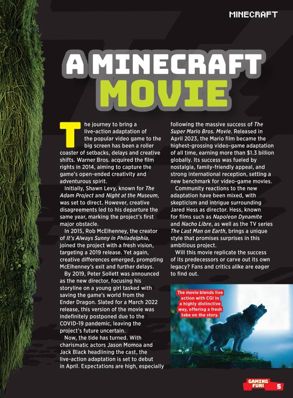 Minecraft - The Ultimate Guide: Notch s Shocking Announcement Of Potential Minecraft 2, The Minecraft Movie, New Updates, Pale Garden, Spongebob Add-On, New Pig Variants, Exclusive Insights & More! on Sale - Image 4
