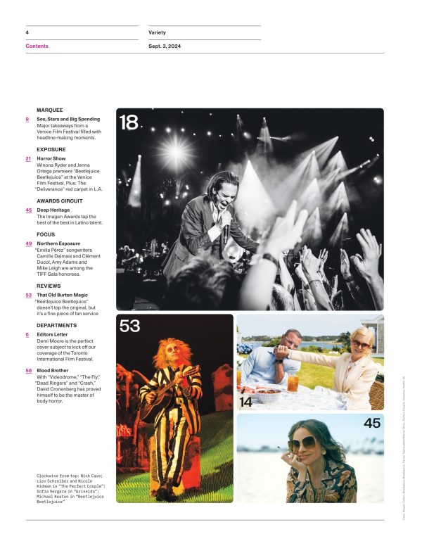 Variety - 24.09.03 Edition: The Demi-ssance! Demi Moore In Horror Film The Substance & What It s Actually Like Aging In Hollywood, Isabella Rossellini Shines In Conclave, Ben Stiller Is Back & More! Online - Image 3
