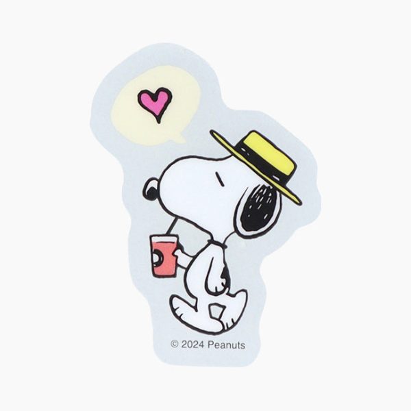 Sun-Star Peanuts Acrylic Phone Sticker - Blue - Limited Edition For Cheap - Image 5