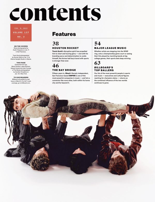 Billboard - 25.02.08 Edition: Travis Scott Built The Coolest Brand In Sports & Music, Empire s Ghazi Brought The Music Business, Music Venues, Spotify Saved The Music Industry & More! For Sale - Image 3