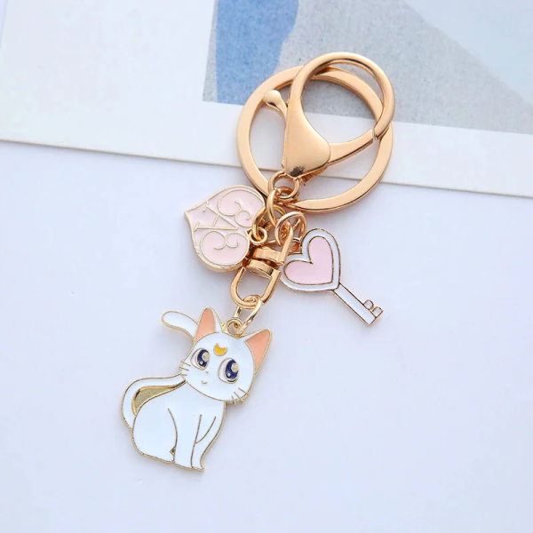 Sailor Moon Pendant Keychain Online Hot Sale - Image 5