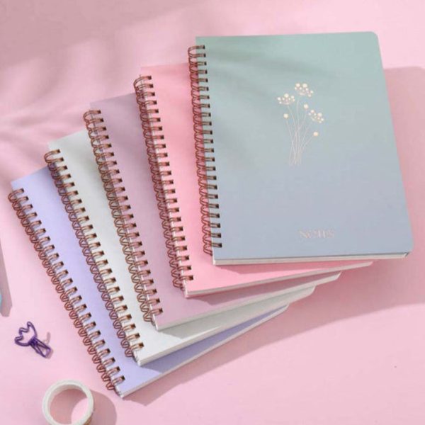 Serenity Bloom Spiral Notebooks Sale