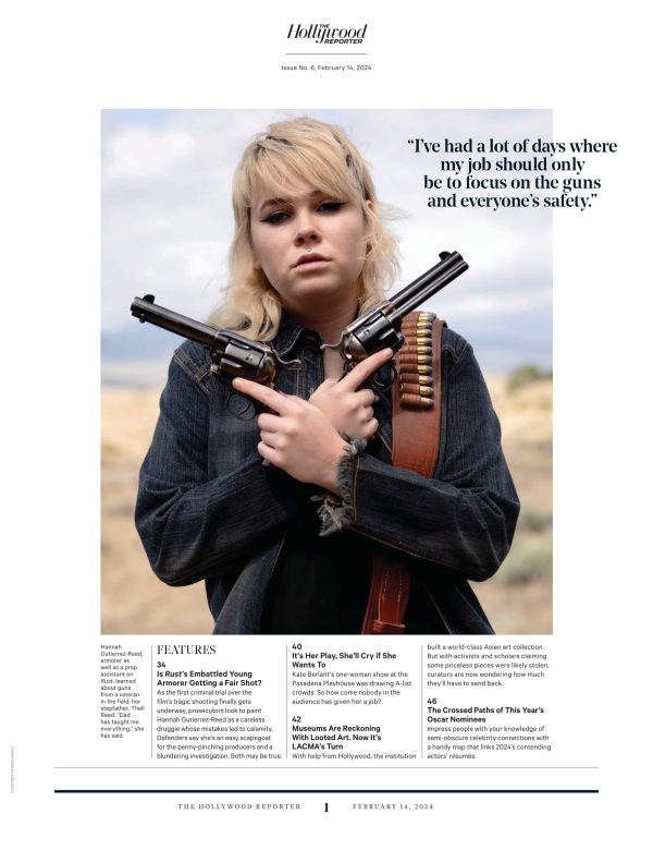 The Hollywood Reporter - 24.02.14 Edition: Frontier Justice, Rust Shooting Incident, Alec Baldwin Trial Begins, Armorer Hannah Gutierrez-Reed, New $52M Saks, J.Lo & Lily Gladstone s Designers & More! Hot on Sale - Image 2